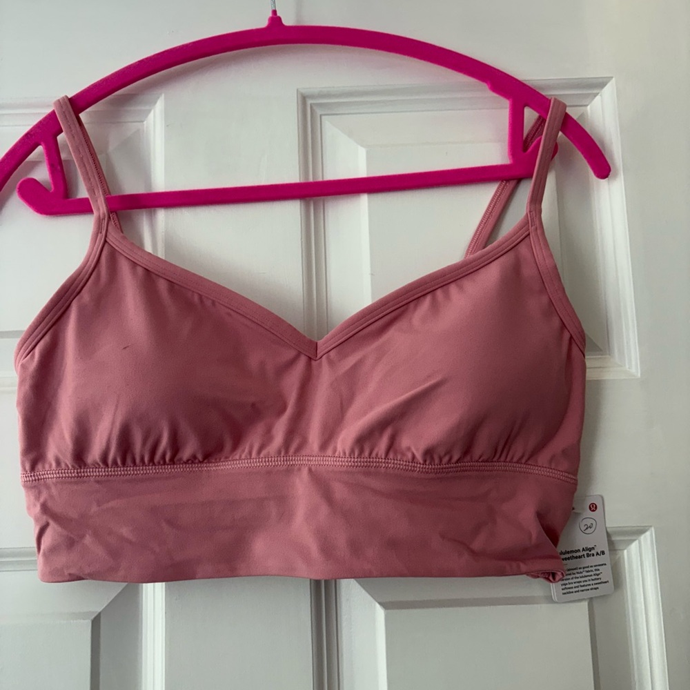 NWT Lululemon Align Sweetheart Bra A/B Cup
